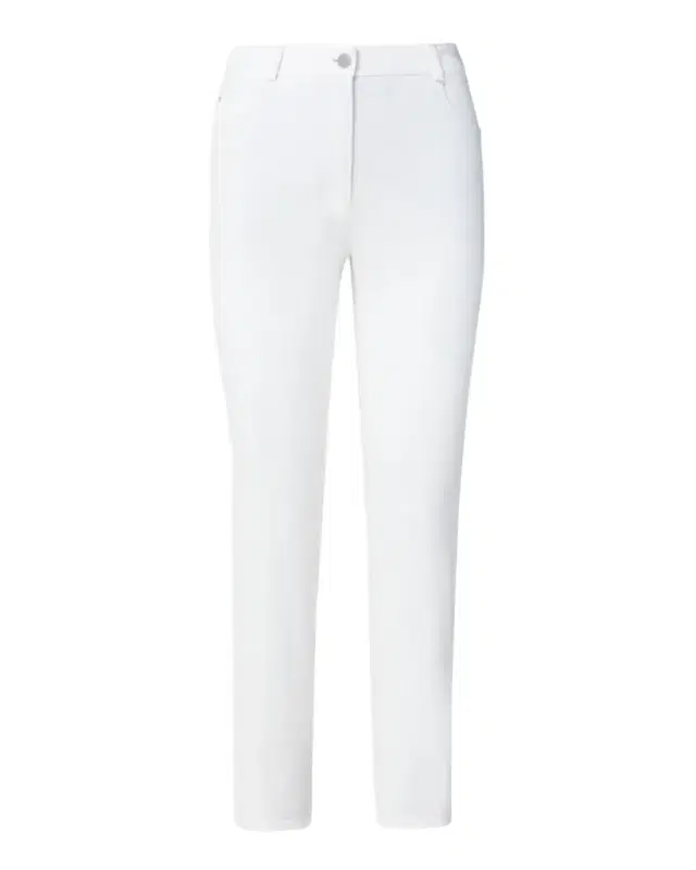 Akris punto Maru Slim-Leg Ankle Stretch Denim Pants
