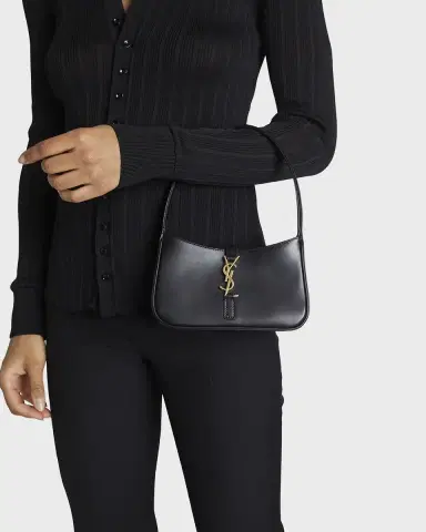 Saint Laurent Le 5 A 7 Mini Shoulder Bag in Smooth Leather | Thumbnail 4 Saint Laurent Le 5 A 7 Mini Shoulder Bag in Smooth Leather | Thumbnail 4