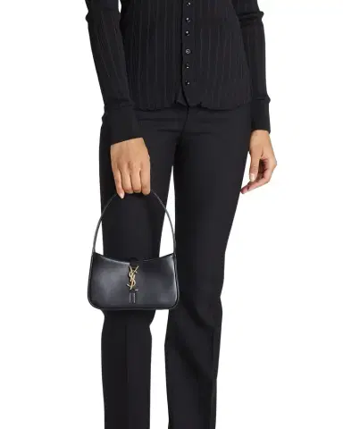 Saint Laurent Le 5 A 7 Mini Shoulder Bag in Smooth Leather | Thumbnail 1 Saint Laurent Le 5 A 7 Mini Shoulder Bag in Smooth Leather | Thumbnail 1