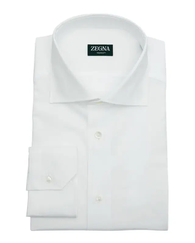 ZEGNA Men 's Trofeo Cotton Dress Shirt