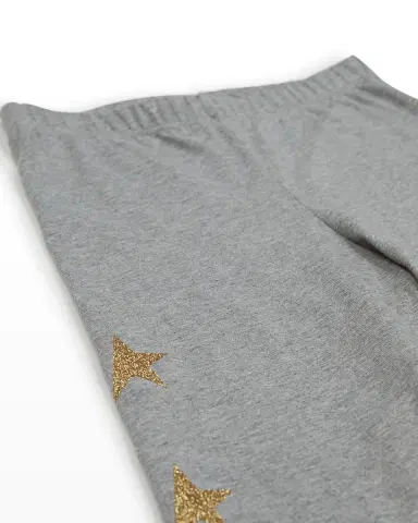 Golden Goose Girl 's Embellished Star Leggings, Size -10 | Thumbnail 3