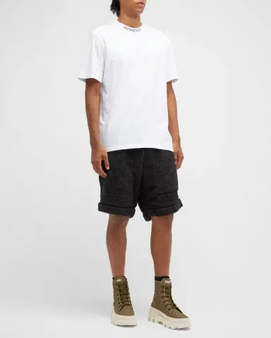 Moncler Men's Logo-Neck T-Shirt | Thumbnail 2