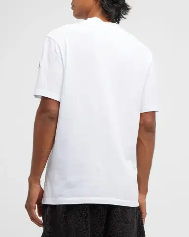 Moncler Men's Logo-Neck T-Shirt | Thumbnail 3