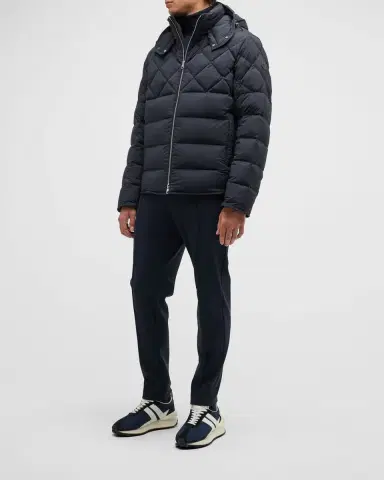 Moncler Men's Cecaud Quilted Down Jacket | Thumbnail 2