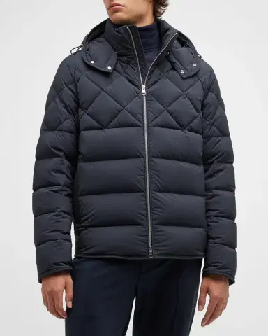 Moncler Men's Cecaud Quilted Down Jacket | Thumbnail 4
