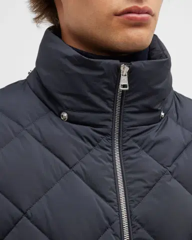 Moncler Men's Cecaud Quilted Down Jacket | Thumbnail 7