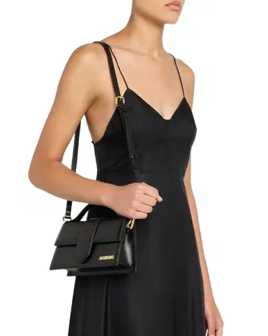 Jacquemus Le Grand Bambino Leather Top-Handle Bag | Thumbnail 1 Jacquemus Le Grand Bambino Leather Top-Handle Bag | Thumbnail 1