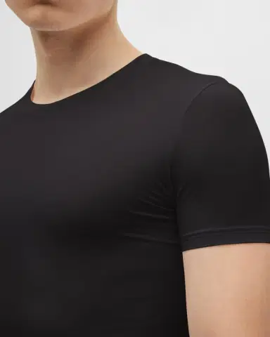 ZEGNA Men's Slim Fit Micromodal Crewneck T-Shirt | Thumbnail 5