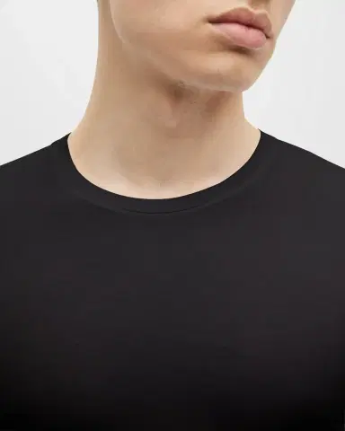 ZEGNA Men's Slim Fit Micromodal Crewneck T-Shirt | Thumbnail 6
