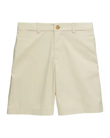 Polo Ralph Lauren Boy 's Logo Embroidered Flat Front Chino Shorts | Thumbnail 1 Polo Ralph Lauren Boy 's Logo Embroidered Flat Front Chino Shorts | Thumbnail 1