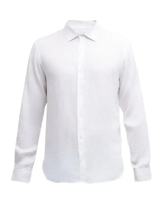 Orlebar Brown Men 's Giles Linen Sport Shirt