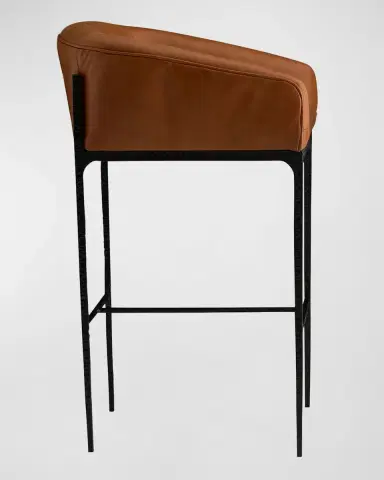 Arteriors Osbourne Leather 32" Bar Stool | Thumbnail 2