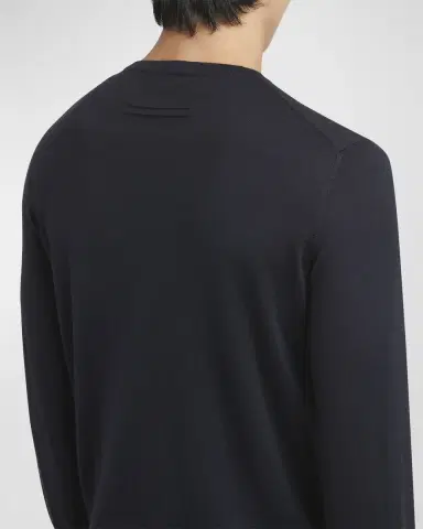 Zegna Men's Cashmere Crewneck Sweater | Thumbnail 5