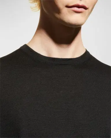 Zegna Men's Cashmere Crewneck Sweater | Thumbnail 5