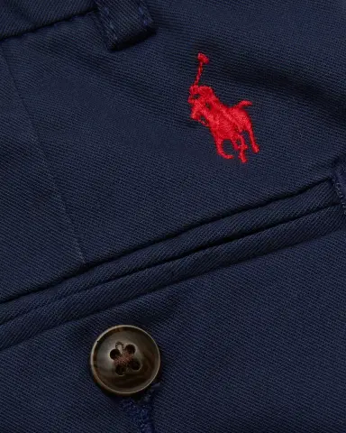 Polo Ralph Lauren Boy 's Logo Embroidered Flat Front Chino Shorts | Thumbnail 3