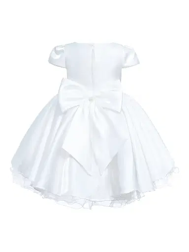 Tulleen Little Girl's & Girl's Solera Dress - White | Thumbnail 2