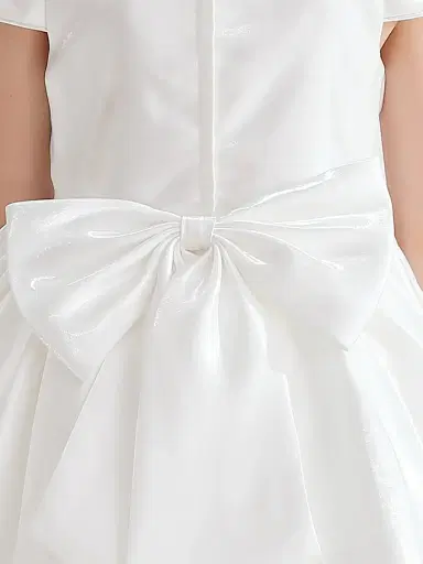 Tulleen Little Girl's & Girl's Solera Dress - White | Thumbnail 8