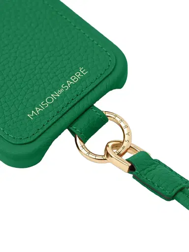 MAISON de SABRÉ Sling Phone Case (iPhone 14) - Emerald Green | Thumbnail 5