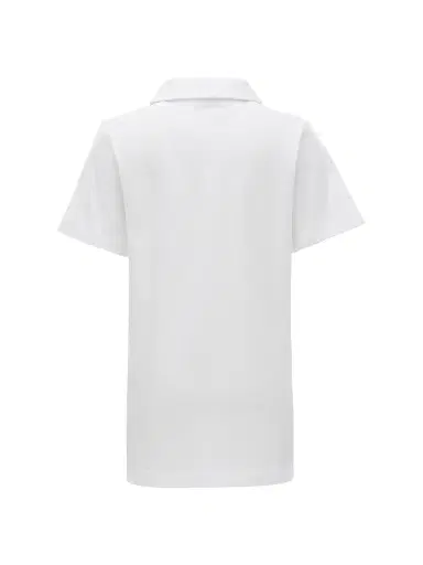 Moustache Little Boy's & Boy's Solid Polo Shirt - White - Size 14 | Thumbnail 2
