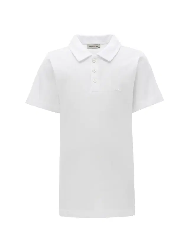 Little Boy's & Boy's Solid Polo Shirt - White
