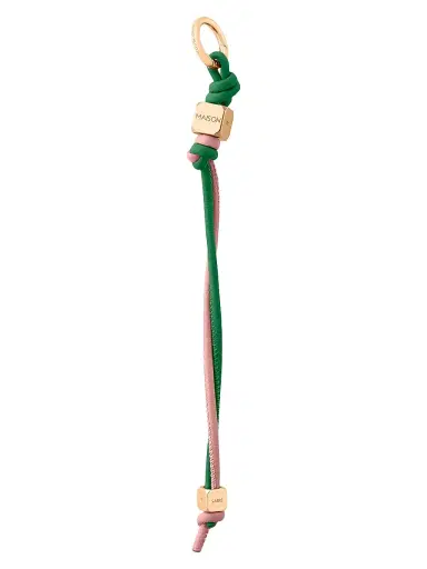 MAISON de SABRÉ Women's Leather Wristlet Charm - Emerald Lily | Thumbnail 3 MAISON de SABRÉ Women's Leather Wristlet Charm - Emerald Lily | Thumbnail 3