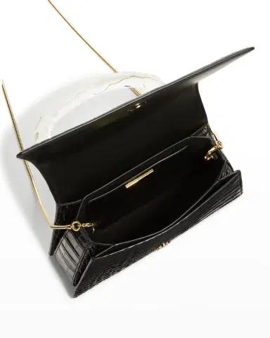 ALEXIS BITTAR Lucite Quad Croc-Embossed Top-Handle Bag | Thumbnail 5 ALEXIS BITTAR Lucite Quad Croc-Embossed Top-Handle Bag | Thumbnail 5