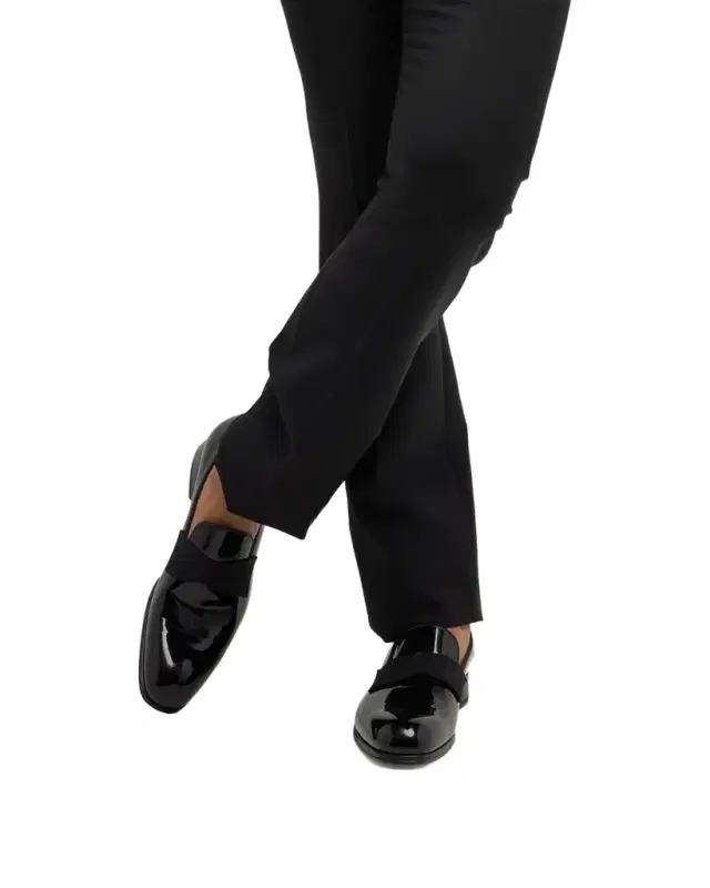 TOM FORD Men 's Edgar Patent Leather Loafers