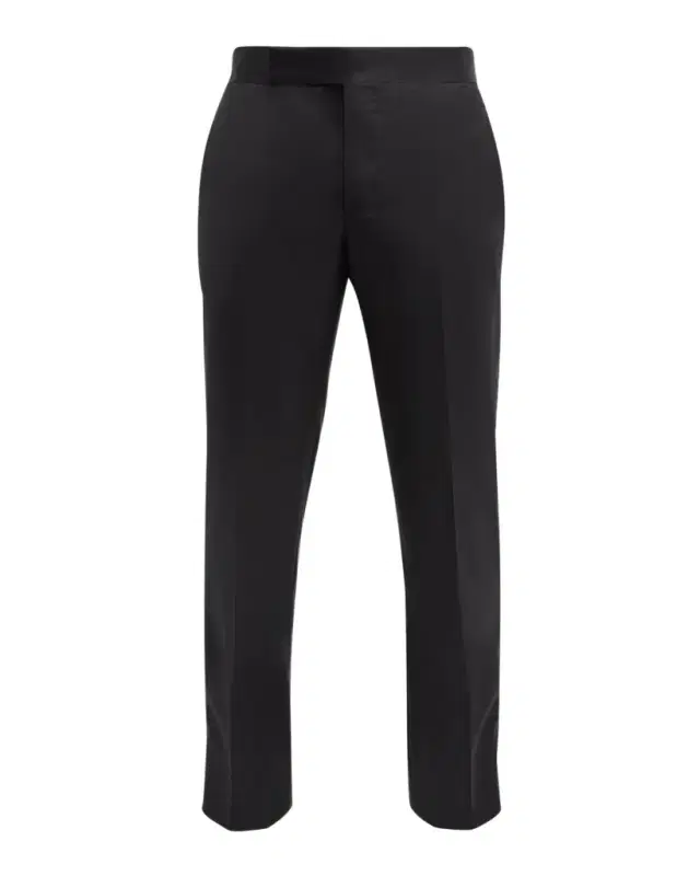 Giorgio Armani Men 's Tonal Wool-Blend Tuxedo Pants