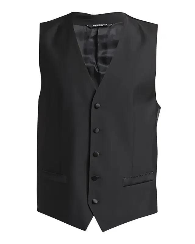 Dolce & Gabbana Men 's Martini Two-Piece Tuxedo with Vest
