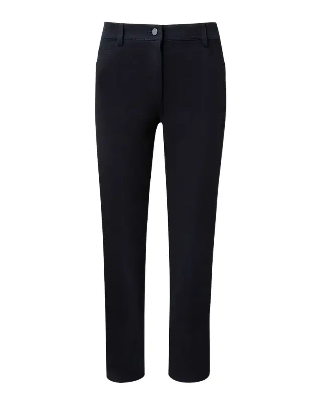 Akris punto Maru Slim-Legs Ankle Stretch Denim Pants