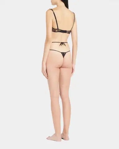 Kiki de Montparnasse Jolie Strappy Lace Thong | Thumbnail 3