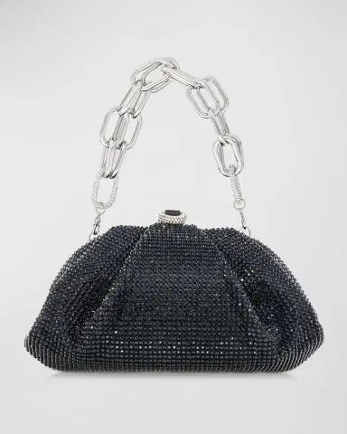 Judith Leiber Couture Gemma Pleated Crystal Clutch Bag | Thumbnail 2 Judith Leiber Couture Gemma Pleated Crystal Clutch Bag | Thumbnail 2