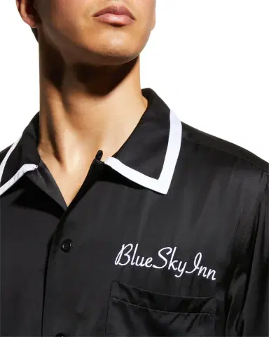 Blue Sky Inn Men's Waiter Contrast-Trim Camp Shirt | Thumbnail 5 Blue Sky Inn Men's Waiter Contrast-Trim Camp Shirt | Thumbnail 5