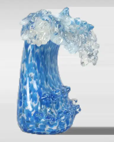 Dale Tiffany Laguna Wave Art Glass Sculpture | Thumbnail 2 Dale Tiffany Laguna Wave Art Glass Sculpture | Thumbnail 2