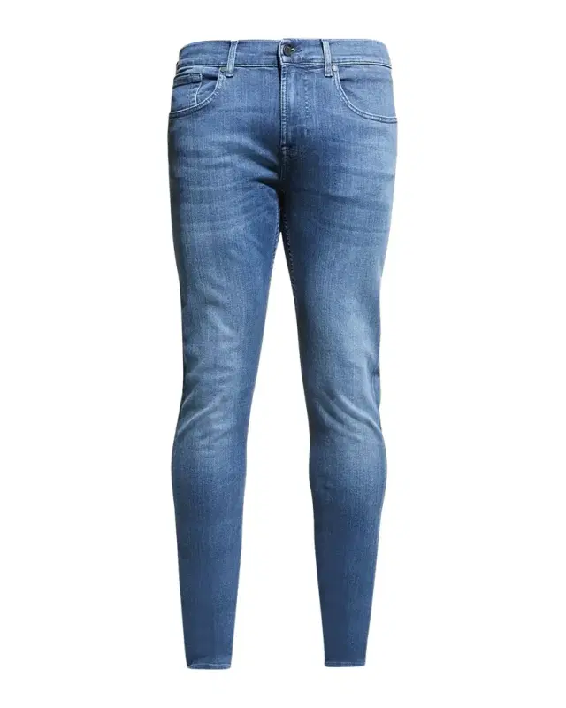 7 for all mankind Men 's Slimmy Taper Skinny Jeans
