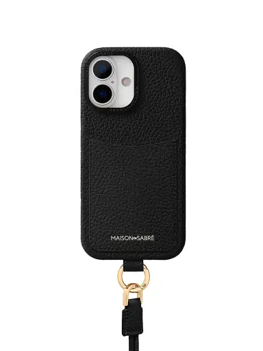 MAISON de SABRÉ Sling Phone Case (iPhone 17) - Black Caviar | Thumbnail 2