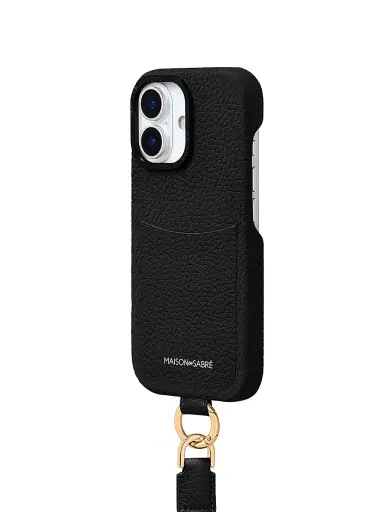 MAISON de SABRÉ Sling Phone Case (iPhone 17) - Black Caviar | Thumbnail 3