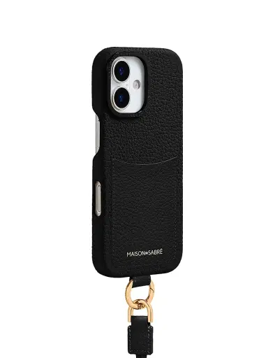 MAISON de SABRÉ Sling Phone Case (iPhone 17) - Black Caviar | Thumbnail 5