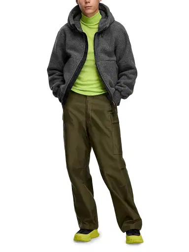 Canada Goose Men's Chilliwack Kind Fleece Bomber Jacket - Black - Size Medium | Thumbnail 2