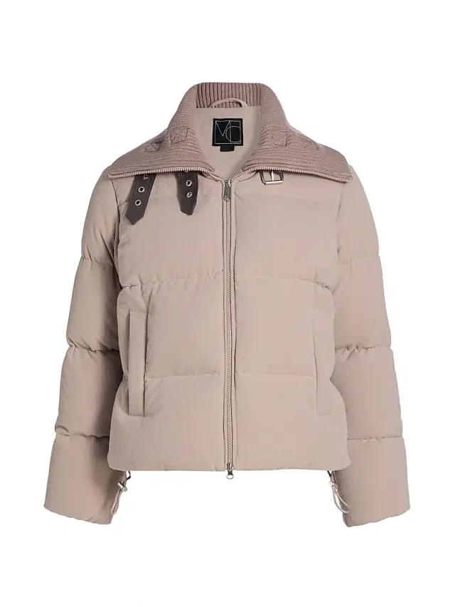 Mercer Collective Women's Quilted Down Puffer Jacket - Mushroom