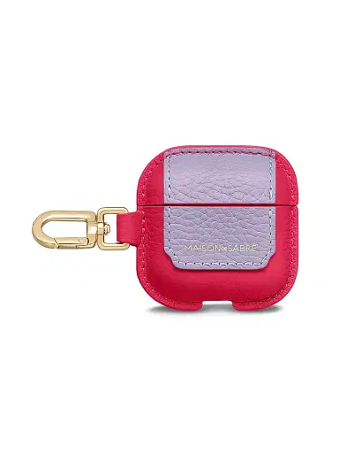 MAISON de SABRÉ Women's The AirPods 4 Case Charm - Fuchsia Lavender | Thumbnail 1 MAISON de SABRÉ Women's The AirPods 4 Case Charm - Fuchsia Lavender | Thumbnail 1