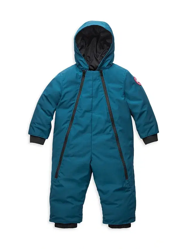 Baby's Lamb Puffer Snowsuit - Guard Blue 0-3 Months