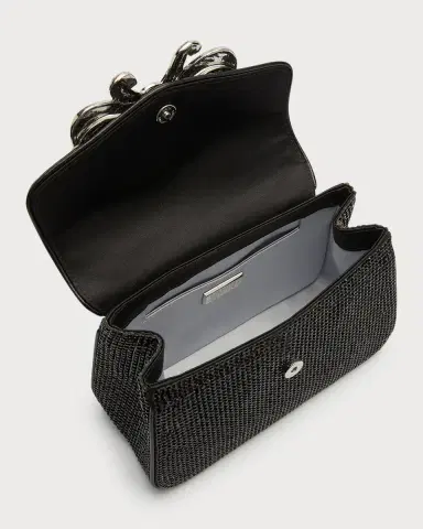 Judith Leiber Couture Bow Crystal Top-Handle Bag | Thumbnail 5