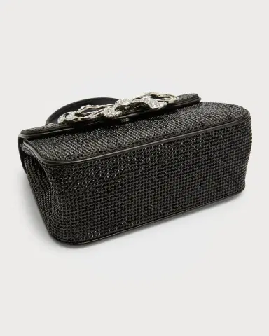 Judith Leiber Couture Bow Crystal Top-Handle Bag | Thumbnail 9