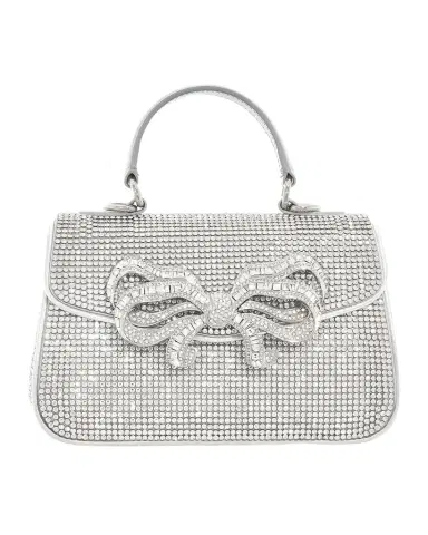Judith Leiber Couture Bow Crystal Top-Handle Bag | Thumbnail 1