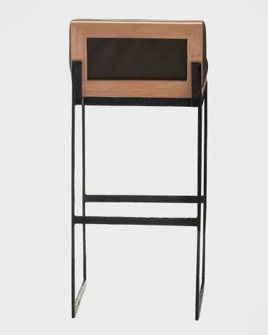 Arteriors Marmont Leather 31" Bar Stool | Thumbnail 4 Arteriors Marmont Leather 31" Bar Stool | Thumbnail 4