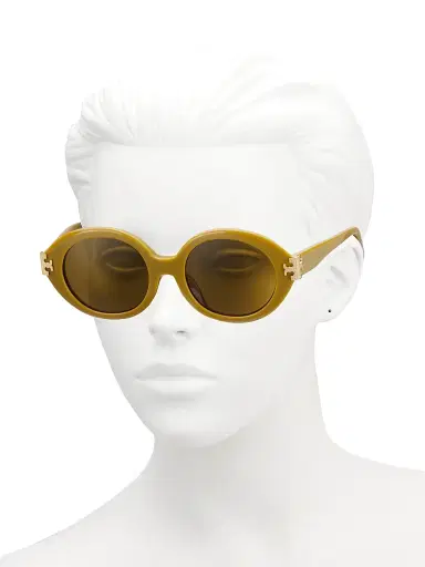Tory Burch Women's 52MM Oval Sunglasses | Thumbnail 4 Tory Burch Women's 52MM Oval Sunglasses | Thumbnail 4