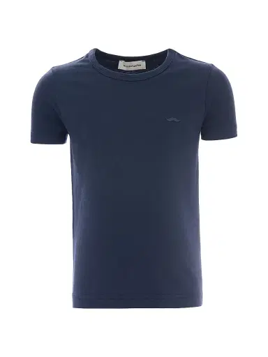 Moustache Little Boy's & Boy's Solid T-Shirt - Blue - Size 12 | Thumbnail 1