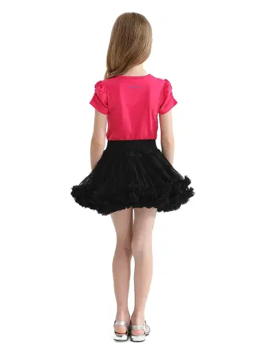 Mimi Tutu Little Girl's & Girl's Bow Tulle Skirt | Thumbnail 6 Mimi Tutu Little Girl's & Girl's Bow Tulle Skirt | Thumbnail 6