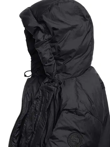 Canada Goose Women's Elba Hooded Puffer Jacket - Black Noir | Thumbnail 8